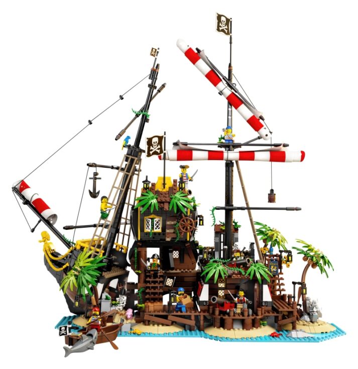 LEGO 21322 Ideas Les pirates de la baie de Barracuda disponible le 1er avril