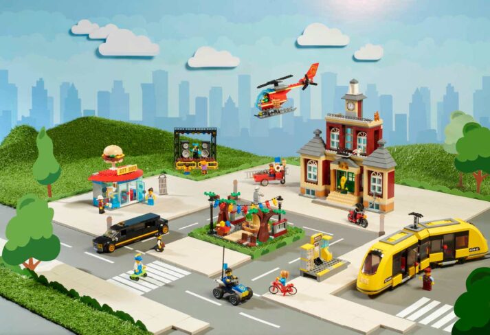 BRING THE LEGO CITY ADVENTURES TV SERIES TO LIFE WITH THE NEW LEGO CITY MAIN SQUARE SET